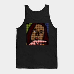 Woman Yelling Friend Dotty Tank Top